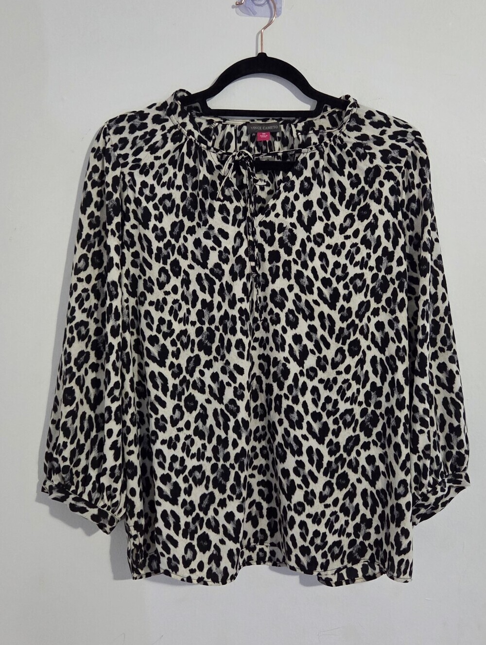 Vince Camuto Cheetah Print Blouse